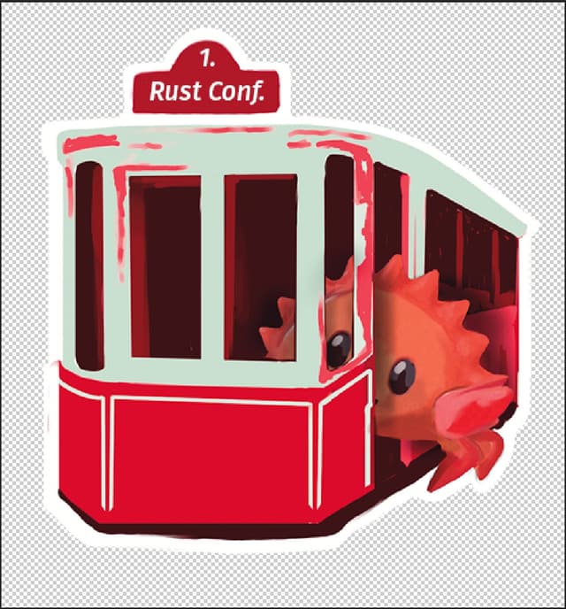 Rust Connect Tramvay Maskot